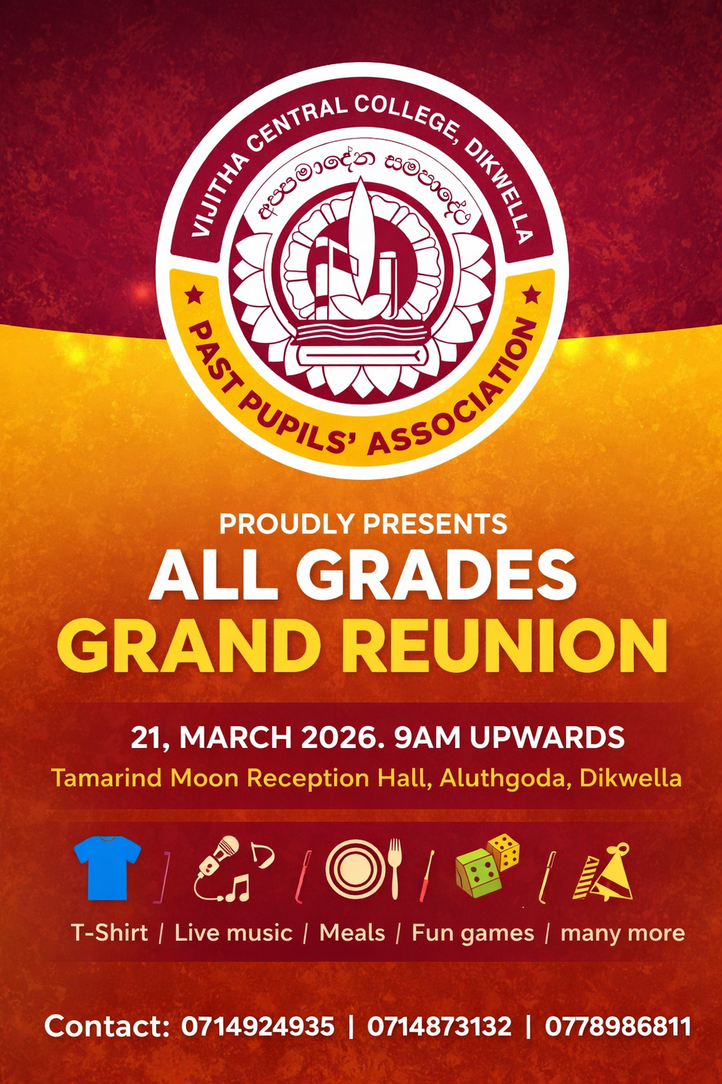 All Grades Reunion 2026