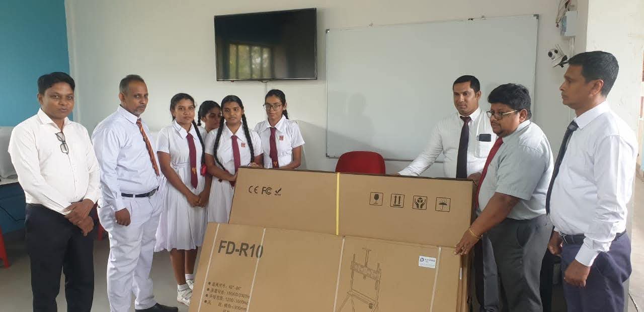 Donation of Smart Board for Computer Education